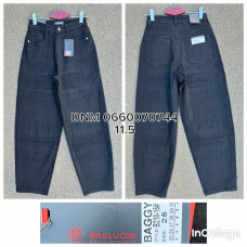 Relucky  Баггі джинси чорного кольору Baggy 25-30 218-15