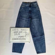 Relucky  Баггі джинси синього кольору Baggy 25-27 255-3