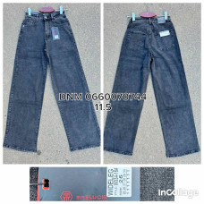 Relucky  Wide leg джинси сірого кольору широкі 25-30 334-15
