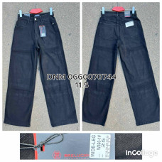 Relucky  Wide leg джинси чорного кольору широкі 25-30 360-1