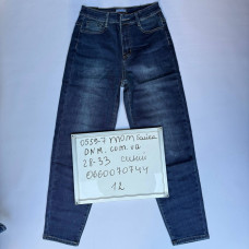 Relucky  Мом джинси синього кольору Mom fit 28-33 0559-7