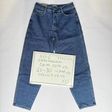 Relucky  Мом джинси синього кольору Mom fit 25-30 661-6