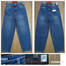 Relucky  Баггі джинси синього кольору Baggy 30-36 0224
