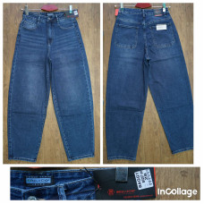 Relucky  Баггі джинси синього кольору Baggy 28-33 0257