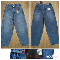 Relucky  Баггі джинси синього кольору Baggy 28-33 0258