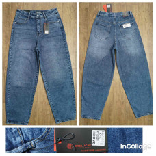 Relucky  Баггі джинси синього кольору Baggy 30-36 0261