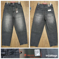 Relucky  Баггі джинси сірого кольору Baggy 31-38 0268