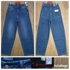 Relucky  Баггі джинси синього кольору Baggy 31-38 0273
