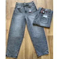 Relucky  Баггі джинси сірого кольору Baggy 31-38 0322-1
