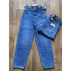 Relucky  Баггі джинси блакитного кольору Baggy 25-27 100-1