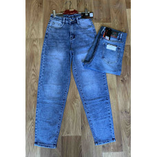 Relucky  Мом джинси блакитного кольору Mom fit 25-27 607-1