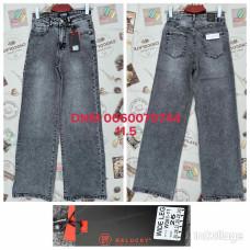 Relucky  Wide leg джинси сірого кольору широкі 25-30 381-11