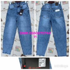 Relucky  Мом джинси блакитного кольору Mom fit 25-30 874-11