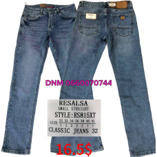 Resalsa Straight джинси синього кольору 32-42 815