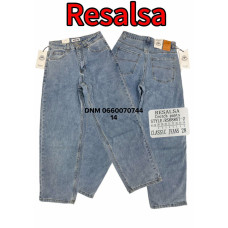 Resalsa Баггі джинси синього кольору стрейч весна  28-36 688