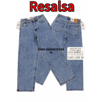 Resalsa Баггі джинси синього кольору стрейч весна  28-36 688