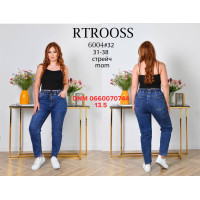 Rtrooss  Мом джинси синього кольору Mom fit 31-38 6004