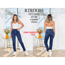 Rtrooss  Мом джинси синього кольору Mom fit 25-30 6053
