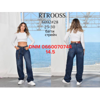 Rtrooss  Баггі джинси синього кольору Baggy 25-30 6092