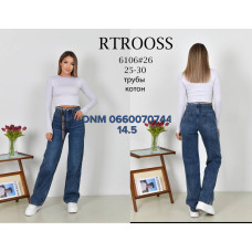 Rtrooss  Труби джинси широкі синього кольору 25-30 6106