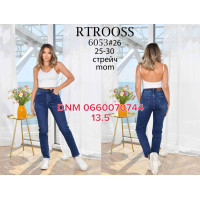 Rtrooss  Мом джинси синього кольору Mom fit 25-30 6053