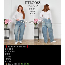 Rtrooss  Баггі джинси іржавий кольору Baggy fit 28-32 3160-1