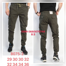 Rtrooss  Джогери оливкового кольору з боковими кишенями 29-36 8075-2