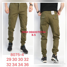Rtrooss  Джогери брюки хакі кольору з боковими кишенями Jogger fit 29-36 8075-4