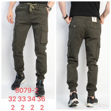 Rtrooss  Джогери коричневого кольору з боковими кишенями 32-36 8079-2