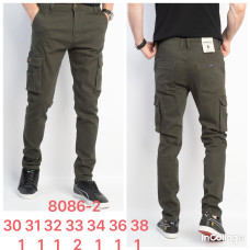 Rtrooss  Джогери коричневого кольору з боковими кишенями 30-38 8086-2
