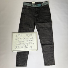 SPPS  Мом джинси сірого кольору Mom fit 29-36 6502
