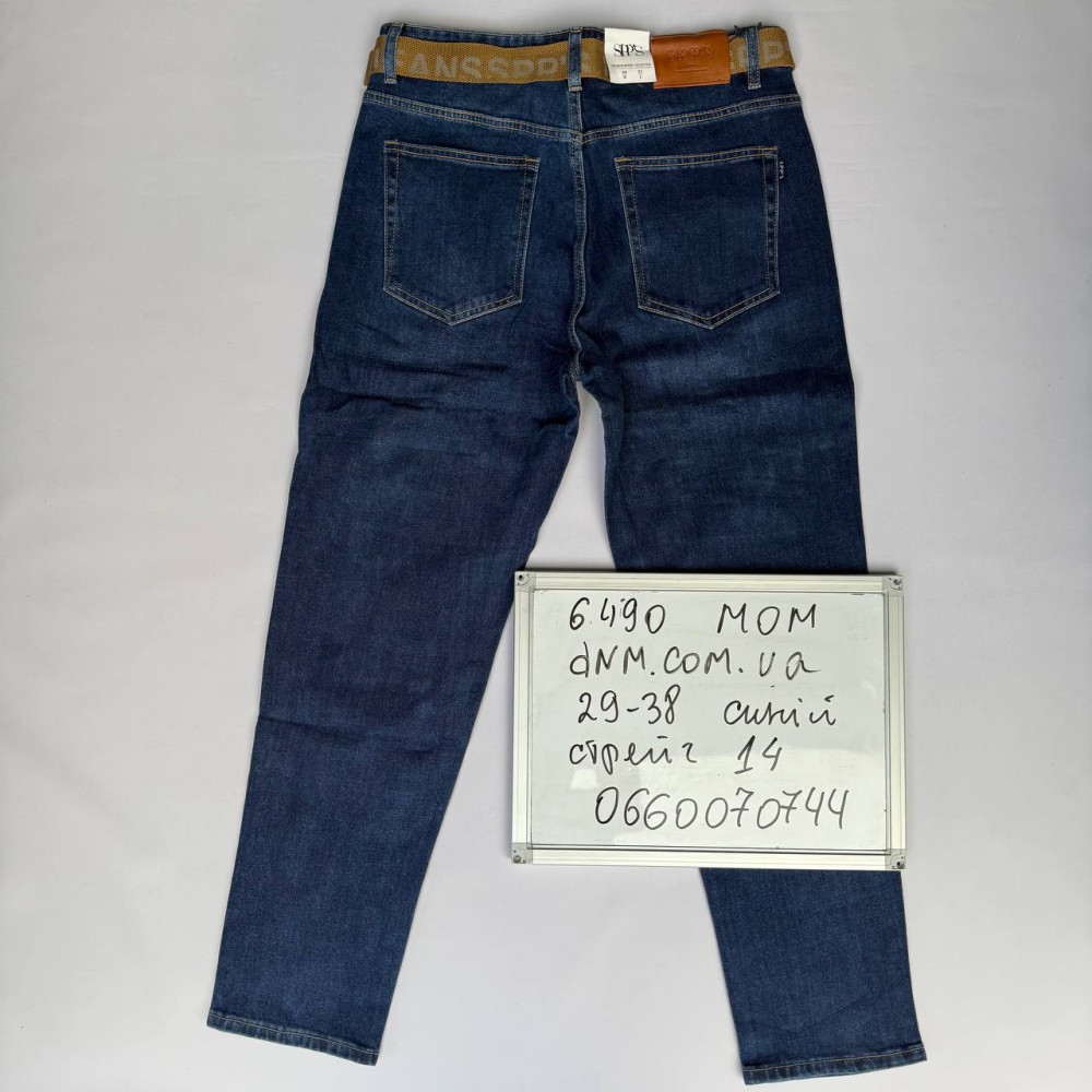 SPPS  Мом джинси синього кольору Mom fit 29-38 6490