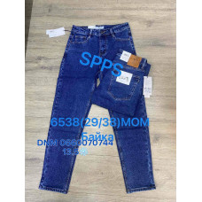 SPPS  Мом джинси синього кольору Mom fit 29-38 6538