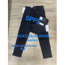 SPPS  Мом джинси чорного кольору Mom fit 28-36 6543