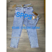 SPPS  Мом джинси блакитного кольору Mom fit 28-36 6346