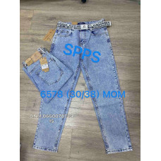 SPPS  Мом джинси блакитного кольору Mom fit 30-38 6578