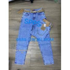 SPPS  Мом джинси блакитного кольору Mom fit 29-36 6589