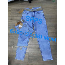 SPPS  Мом джинси блакитного кольору Mom fit 29-38 6590