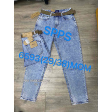 SPPS  Мом джинси блакитного кольору Mom fit 29-38 6593
