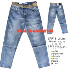 SPPS  Мом джинси блакитного кольору Mom fit 29-38 6427