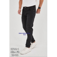 Sea lion Slim fit джинси чорного кольору штанка звужена стрейч 29-36 3796-1