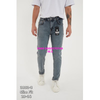 Sea lion Звужені джинси сіро синього кольору стрейч Slim fit 29-36 3803-3