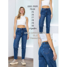 Sessanta Мом джинси синього кольору Mom fit 25-30 6901