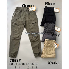 Superlupp Джогери брюки з боковими кишенями пояс резинка 30-38 7653