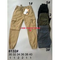 Superlupp Джогери котонові з боковими кишенями стрейч весна 30-40 8132