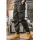 Superlupp Джогери брюки хакі кольору з боковими кишенями Jogger fit 30-38 8655