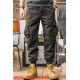 Superlupp Джогери брюки хакі кольору з боковими кишенями Jogger fit 30-38 8655