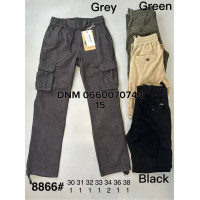 Superlupp Карго брюки з боковими кишенями пояс резинка 30-38 8866