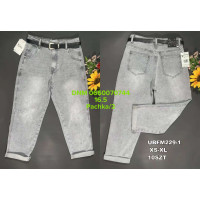 UiUj Мом джинси сірого кольору Mom fit XS-Xl 229-1