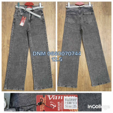Vanver Wide leg джинси широкі сірого кольору 25-30 81869